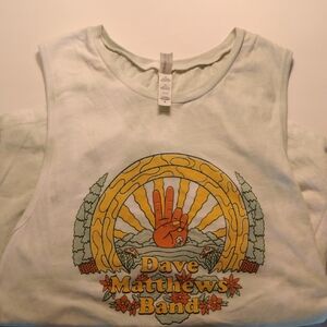 Unisex Tank Top - Light Green and White Tie-dye